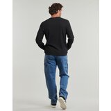 Calvin Klein Jeans Majice z dolgimi rokavi LS WAFFLE BADGE CREWNK TEE Črna | Shoptok.si
