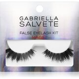 Gabriella Salvete False Eyelashes odtenek Magic darilni set umetne trepalnice 1 par + lepilo za trepalnice 1 g Cene
