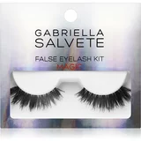 Gabriella Salvete False Eyelashes odtenek Magic darilni set umetne trepalnice 1 par + lepilo za trepalnice 1 g