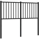  Metalno zamjensko uzglavlje crno 120 cm | shoptok.hr