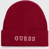 Guess Kapa rdeča barva