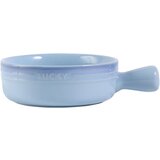 Dardanar Ceramic soup bowl with handle, single ramen bowl for 1 person, small pho bowl, round baking pan oven safe green, (21066507) | Shoptok.si