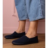Gemre Navy blue women's slip-on sneakers Lenis | Shoptok.si