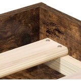  Okvir kreveta boja dimljenog hrasta 90 x 200 cm | shoptok.hr
