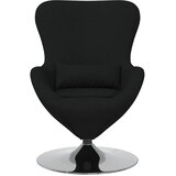  Jajolika fotelja Crna 63 x 73 x 90 cm tkanina | shoptok.hr