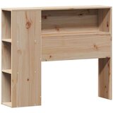  Krevet s regalom za knjige bez madraca 75x190 cm borovina | shoptok.hr