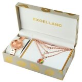  Zenski set excellanc roze zlatni 1800245-003 ( 83/245003 ) Cene