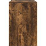 vidaXL Pisarniška mizica Prekajeni hrast Iverna plošča 100 x 50 x 76 cm | Shoptok.si