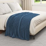  Pokrivači za bacanje 6 pcs Mornarsko plava 150 x 130 cm Runo | shoptok.hr