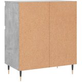  Komoda siva boja betona 60x35x70 cm od konstruiranog drva | shoptok.hr