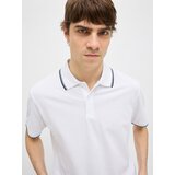 JJ Rebel Muška polo majica 12271166, Bela