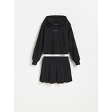 Reserved GIRLS` JOGGING TOP & SHORTS - crno Cijene