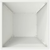  Vrtna saksija 5 pcs Bijelo 35 x 35 x 15 cm Čelična vrata | shoptok.hr