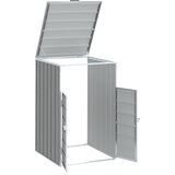  Spremište za jednu kantu za otpad siva 72x81x115 cm čelično | shoptok.hr