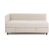 Bonami Selection Bež oblazinjena postelja s prostorom za shranjevanje z vzmetnico 90x200 cm Avela – | Shoptok.si