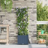  Vrtna saksija Sivi 40 x 40 x 142 cm Plastika | shoptok.hr