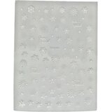 L&K Nalepnice za nokte DH-060, Snow crystal, Bele Cene