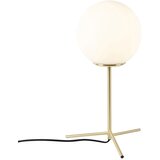 QAZQA Art deco namizna svetilka medenina z opalovim steklom 45,5 cm - Pallon Cene