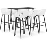 The Living Store Barska garnitura 7-delna črna in bela - Barska Garnitura, (21471019) | Shoptok.si