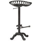 Furnova Barski stolček črno lito železo, (21949149) | Shoptok.si