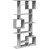 Maison Chic Knjižna omara - Knjižni regal betonsko siva 92x29x188 cm inženirski les, (21726272) | Shoptok.si