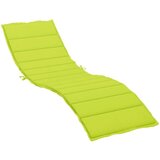  Blazina za ležalnik svetlo zelena 200x50x3 cm oxford tkanina, (20623492) | Shoptok.si