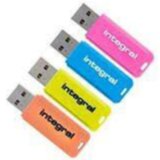 Integral NEON 16GB USB2.0 ORANŽEN KLJUČEK (624315) | Shoptok.si