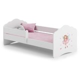 Kobi Furniture Fala - enojna postelja 140x70 z grafiko, ograjo in vzmetnico, (20630384) | Shoptok.si