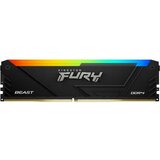 Kingston Memorija 16GB(2x8GB)/DIMM/DDR4/3600MHz/CL17/FURY Beast RGB | ePonuda.com