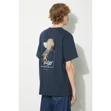 Barbour Pamučna majica Portland Tee za muškarce, boja: tamno plava, s tiskom, MTS1253