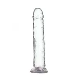 Addiction Crystal - Transparent Dildo - 20 cm