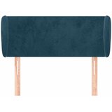  Uzglavlje s ušima tamnoplavo 103x23x78/88 cm baršunasto | shoptok.hr