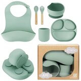 Momi silikonski set za hranjenje Ami Mint