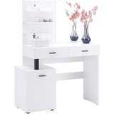 CARRYHOME kozmetična miza leseni material | Shoptok.si