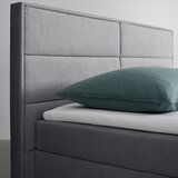Bessagi Home Postelja Boxspring Kiara, Siva, Z Nadvložkom, 180x200 | Shoptok.si