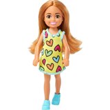 Barbie Mattel Chelsea - Majhna lutka v odstranljivi obleki s srčki(HNY57), (21382326) | Shoptok.si