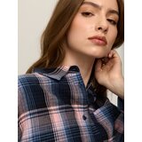 Sinsay Pamučna flanelska košulja s kariranim uzorkom | shoptok.hr