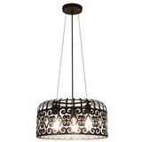 Rabalux alessandra visilica E27 3x60W,mat crna industrijska rasveta Cene