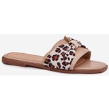 Boto Womens Flat Heeled Sandals With Bow Beige Avenza | ePonuda.com