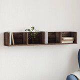 vidaXL Zidni ormarić smeđa boja hrasta 99x18x16 5 cm konstruirano drvo Cijene