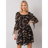 Factory Price Dress-LC-SK-22K-3040.19P-black-beige | shoptok.hr