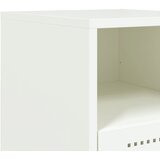  Noćni ormarići 2 kom bijeli 36 x 39 x 60,5 cm čelični | shoptok.hr