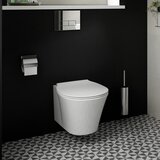Ideal Standard E008701 Connect Air AQUABLADE viseča brezrobna WC školjka z WC desko s počasnim zapiranjem | Shoptok.si
