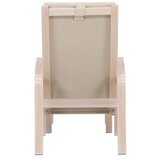 Venture Home lounge fotelja s tabureom Grötö, svijetlosiva | shoptok.hr