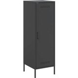 vidaXL Visoka komoda crna 36 x 39 x 113 cm čelična | shoptok.hr