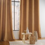 Douceur d intérieur Smeđa zavjesa od boucle tkanine 140x240 cm Wooly – | shoptok.hr