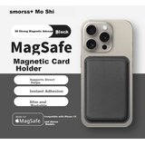  Smorss Nosač kartica za mobilni telefon iPhone 12-17, Crna u