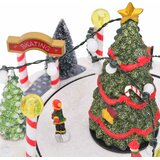 Dekoracija Božićnog Sela Šareni 22 x 21,5 x 17 cm Plastika | shoptok.hr