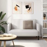  Jastuk za leđa Sivo-smeđa 50 x 45 cm Mikrofiber tkanina | shoptok.hr