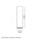  TALIA 88 SPOT LAMPA 1*GU10 ZLATO | Eponuda.com